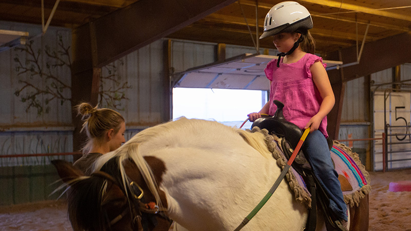 Lubbock TX Kids Horse Riding Therapy Program